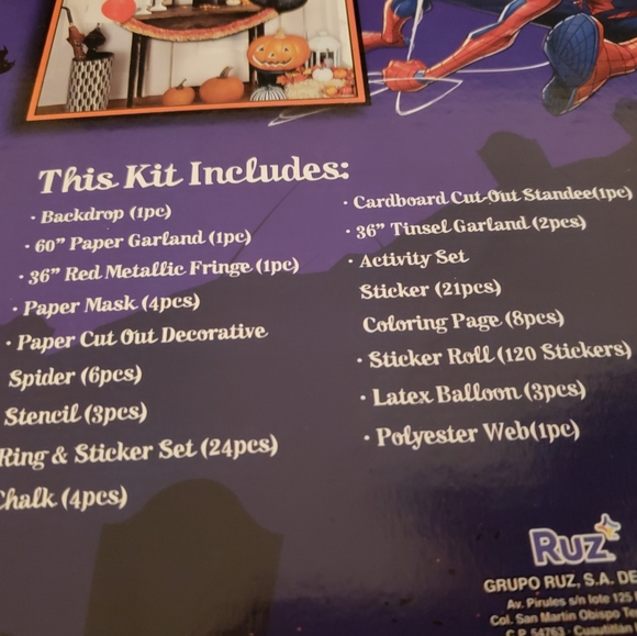 Spiderman Trunk or Treat Kit for Halloween - Picture 11 of 12